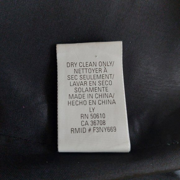 Anne Klein Black Business Pants Blazer Suit Set, Size 10 - Picture 6 of 14